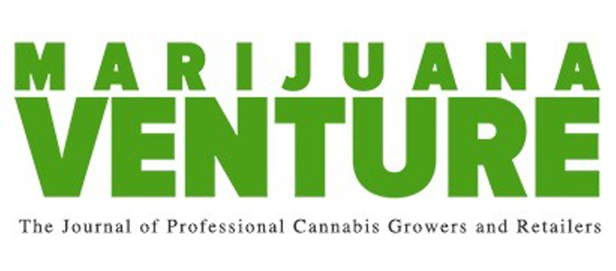 The logo for marijuana venture, the press of professional cannabis growers and retailers.