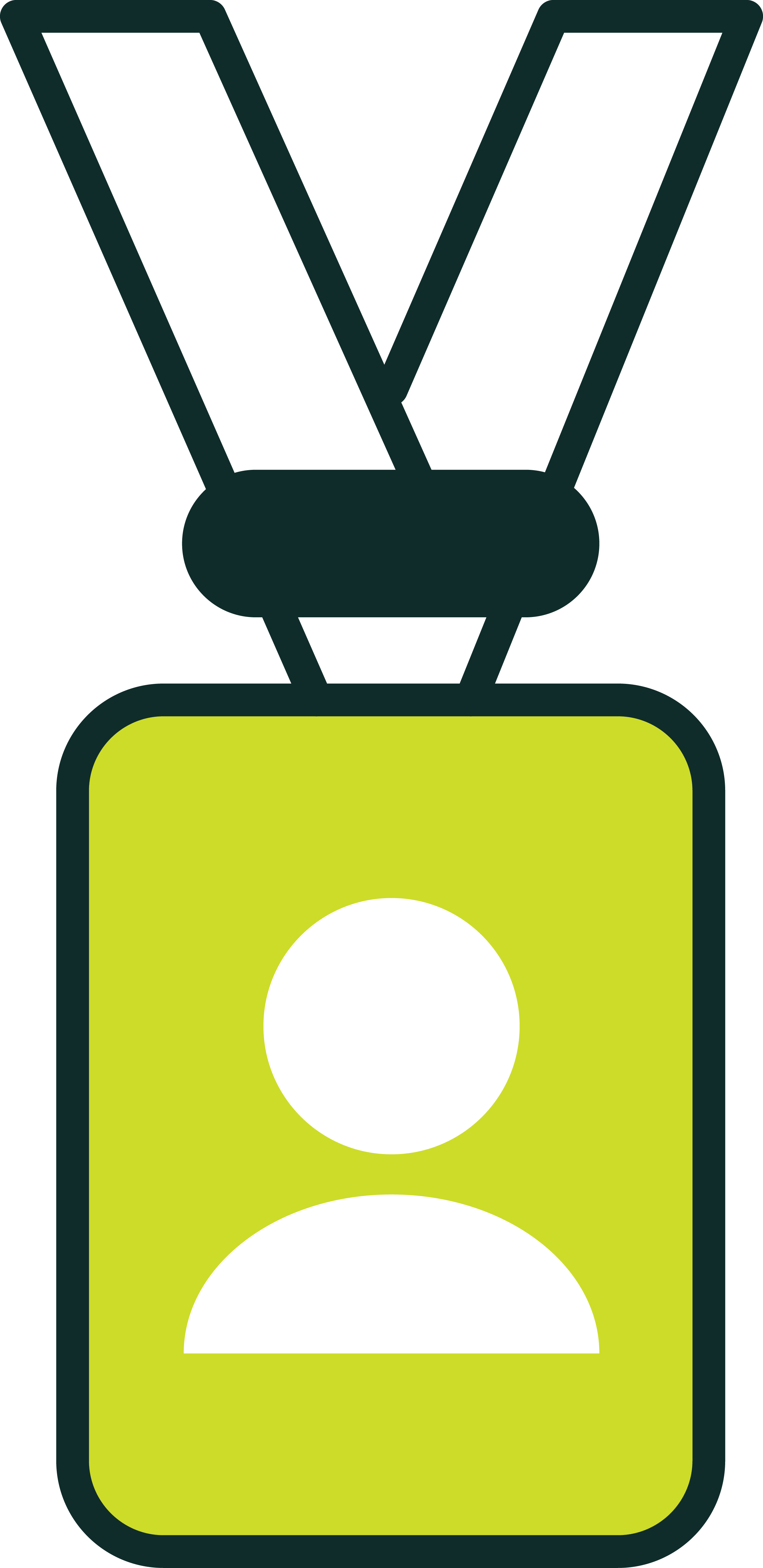 a yellow tv with a black and white image of a person on it.