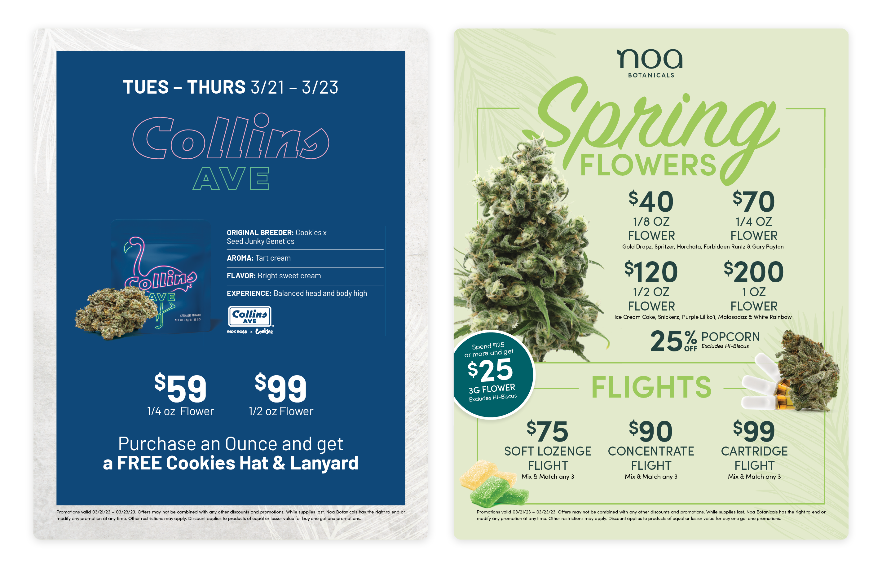 3/21/23 to 3/23/23 promotions