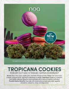 Noa tropicana cookies.